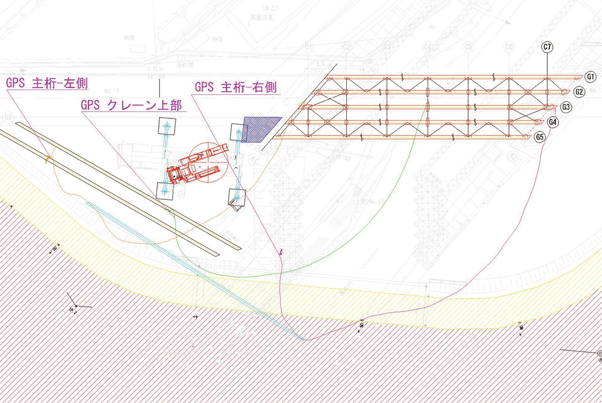 施工履歴(軌跡図)
