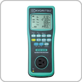 電気備品定期点検試験器 KEW6206