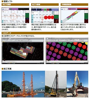 地盤改良位置・深度計測システム ホール・ナビ