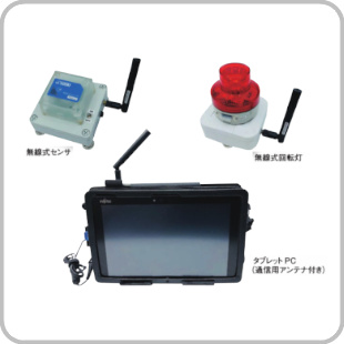 リアルタイム傾斜（吊荷・重機等）監視システム SOK-S200