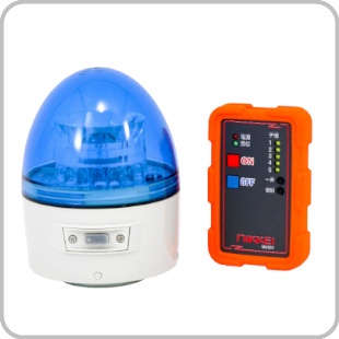 無線式回転灯 VL11B-003AB/RD