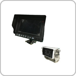 建設機械用バックカメラ Fine Eyes Monitor ESS-BC40WP